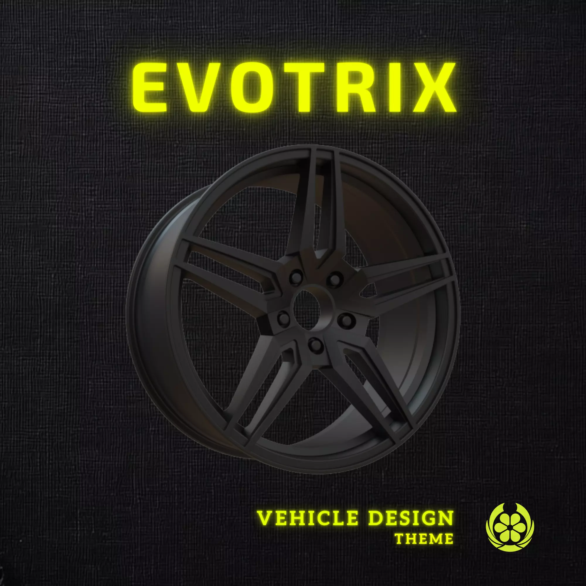 05 Enkei Victory Car Rim - 3D Print 3D print model