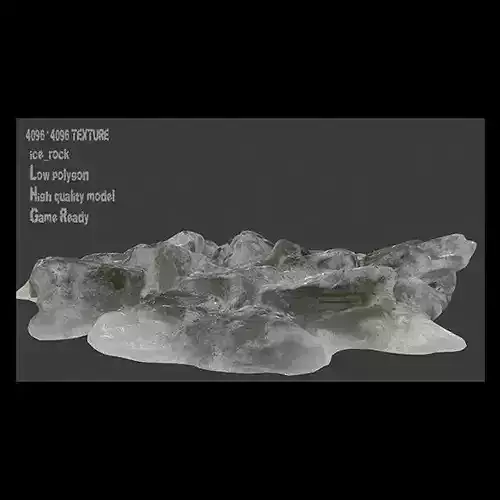 iceberg ice rock
