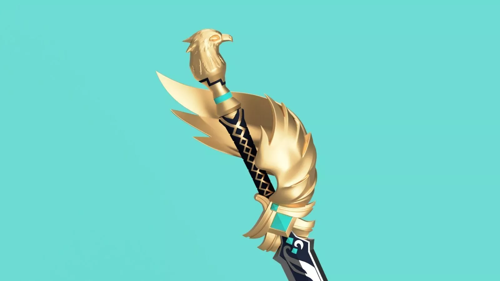 Favonius Sword Genshin Impact Fan Art 3D print model