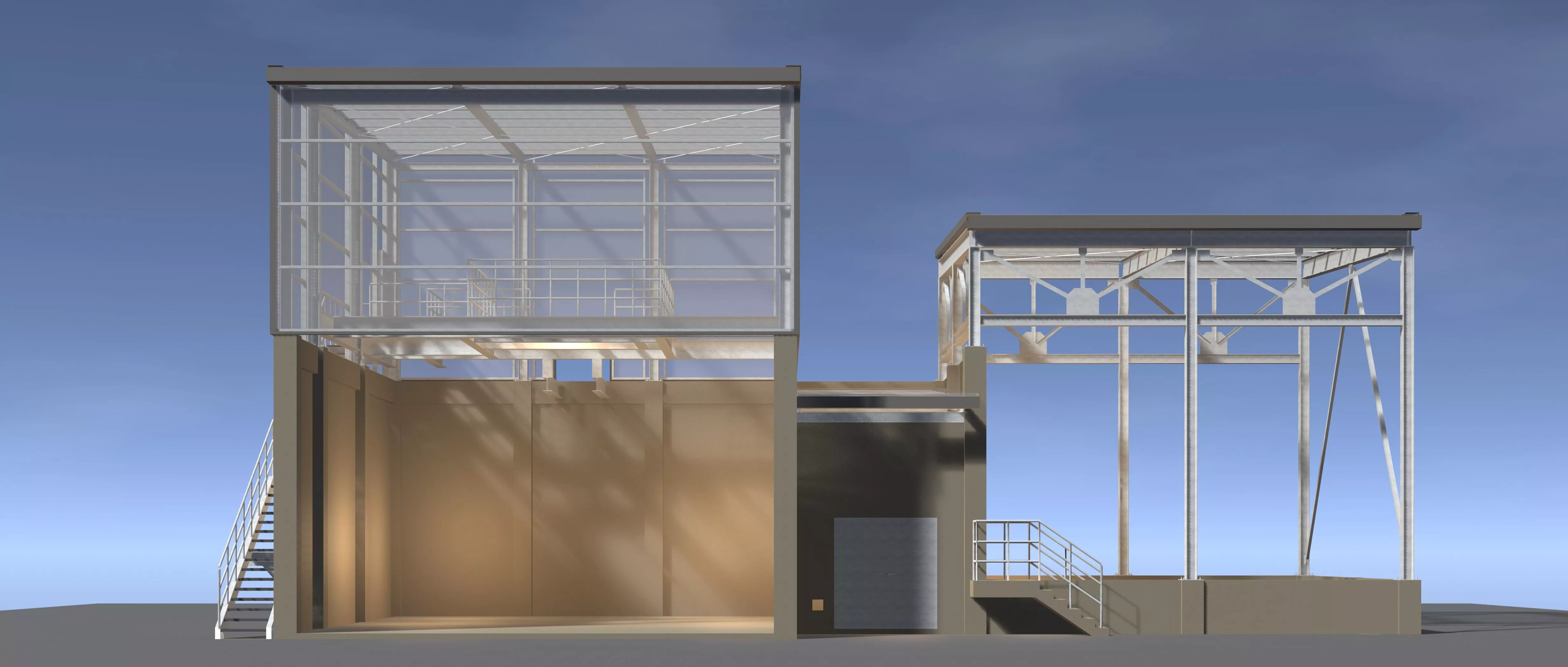 Industrial building 26i11 3D model