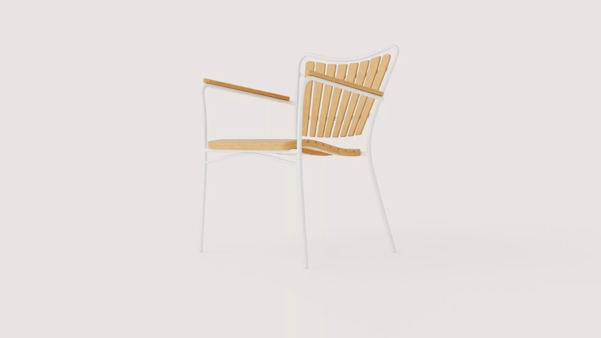 Chair Ellen Low-poly 3D model