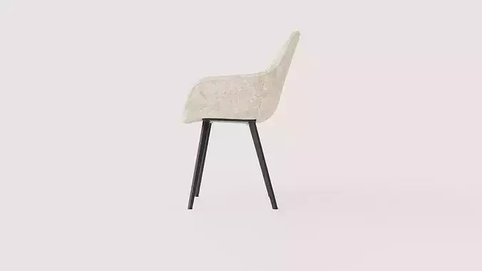 Chair Amira Low-poly 3D model 3