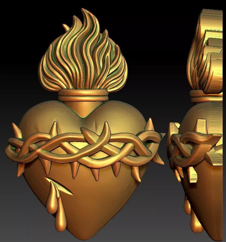 Sacred Heart 3D print model