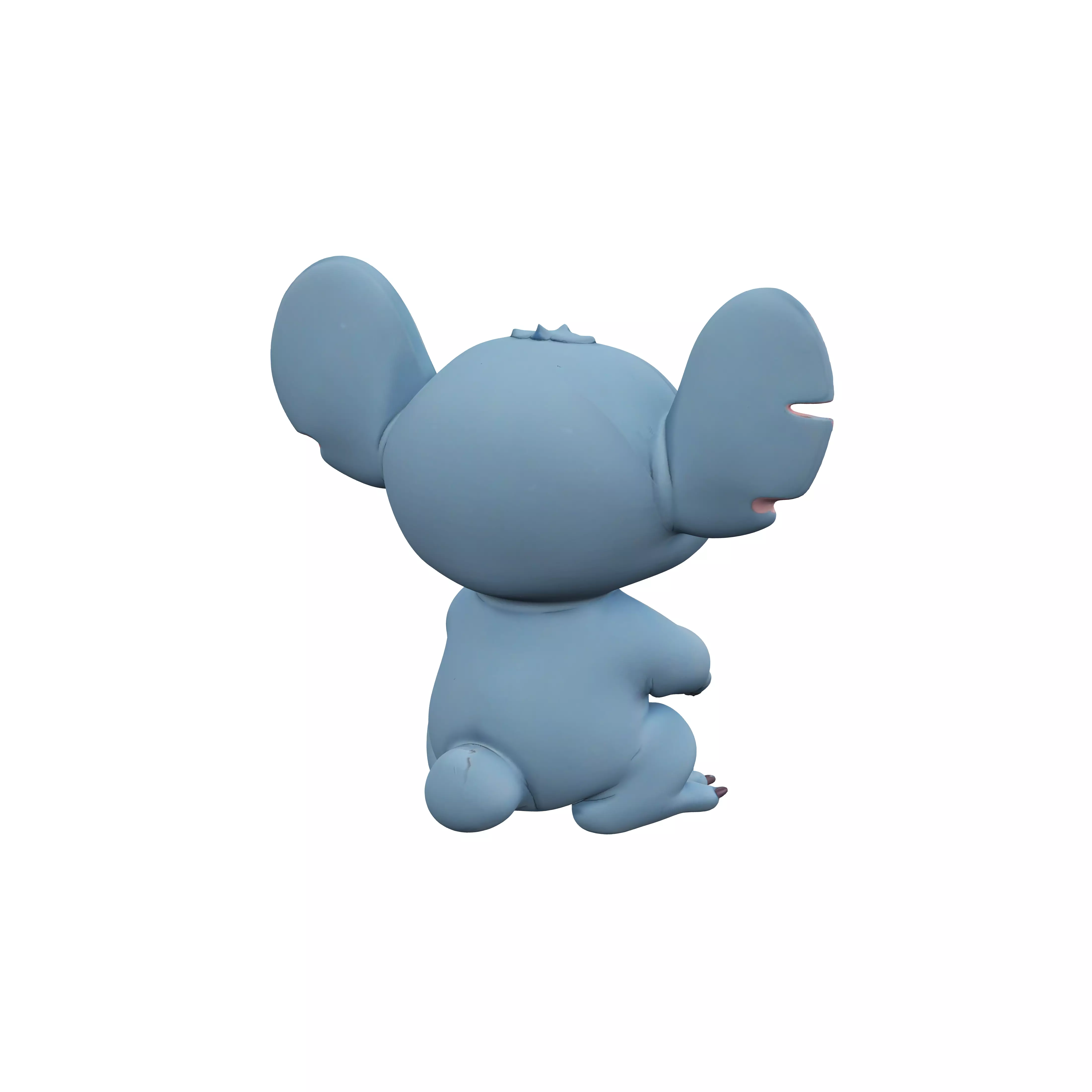 Adorable Chibi Stitch 3D model