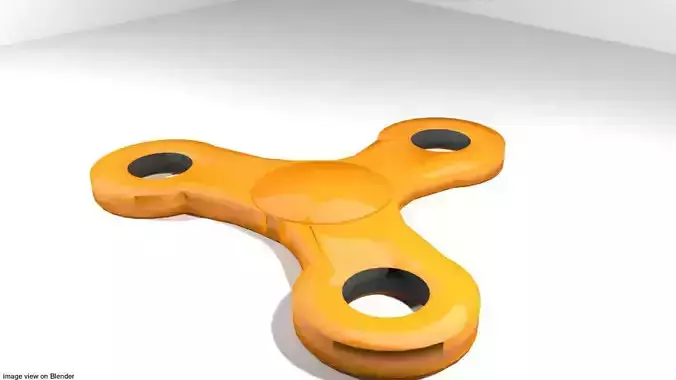 Fidget Spinner - Type 1 3D model