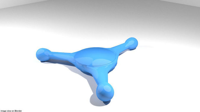 Fidget Spinner - Type 2 3D model