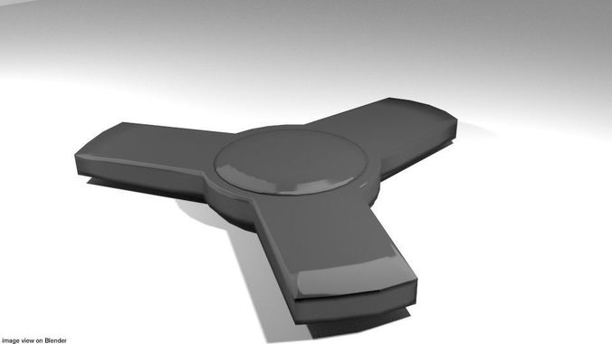 Fidget Spinner - Type 3 3D model