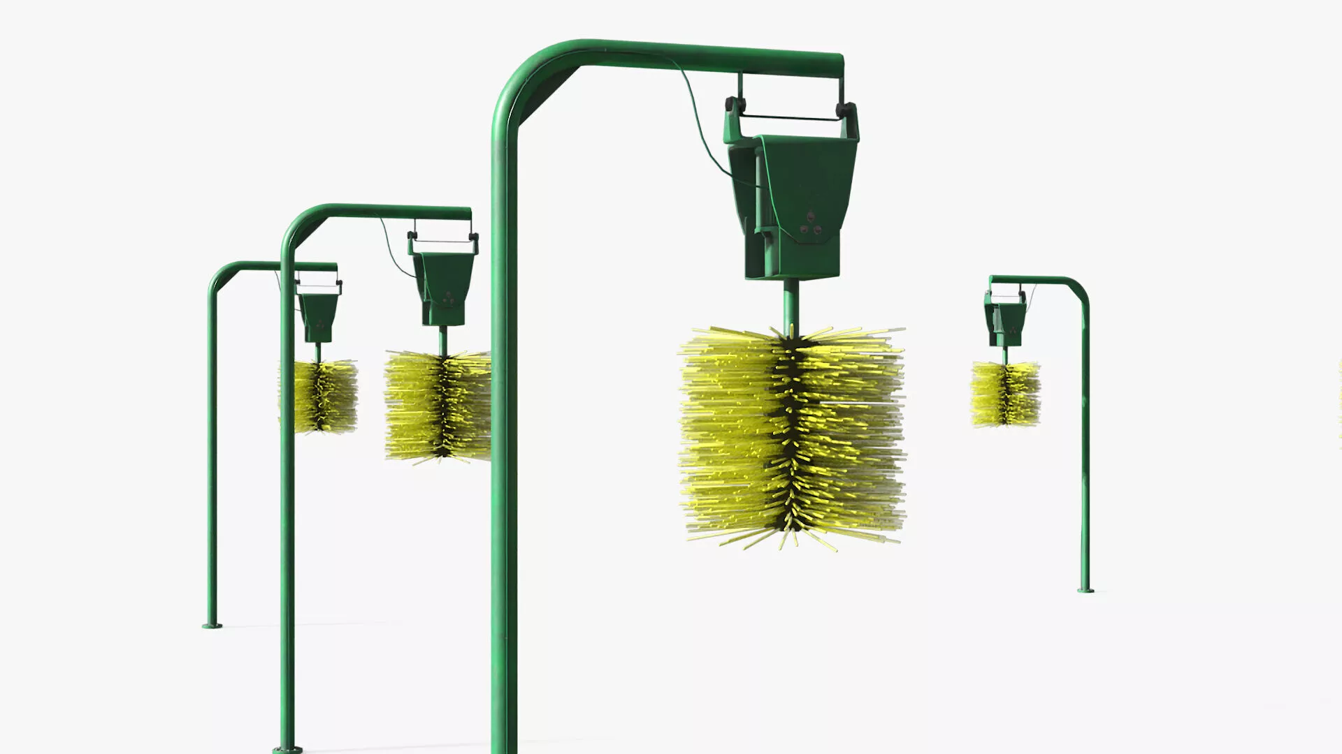 Cattle Washing Station Fur 3D model