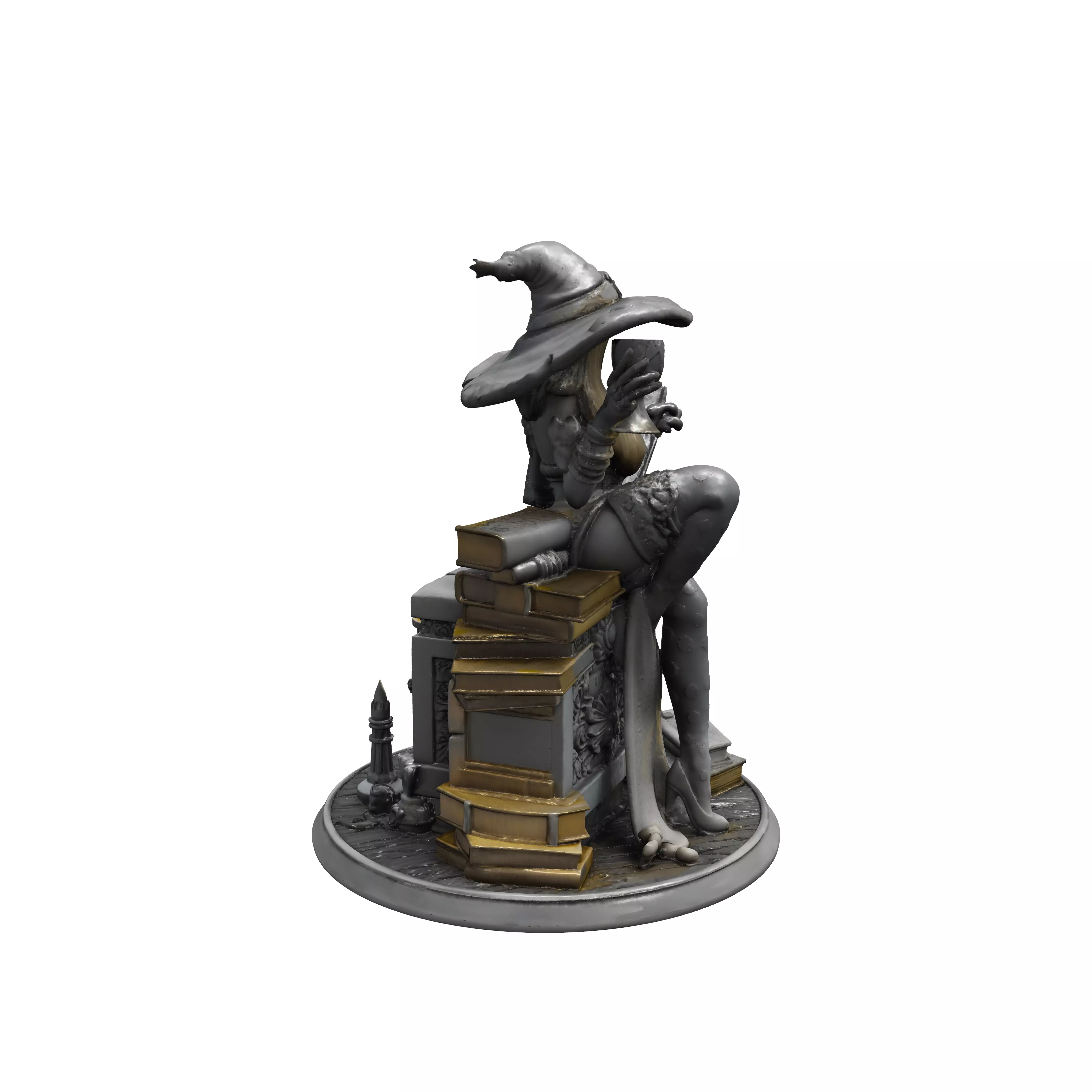 Enchantress of the Arcane 3D model