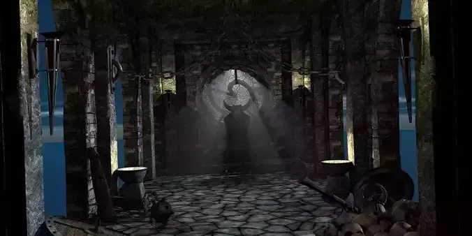 Barbarian Throne room