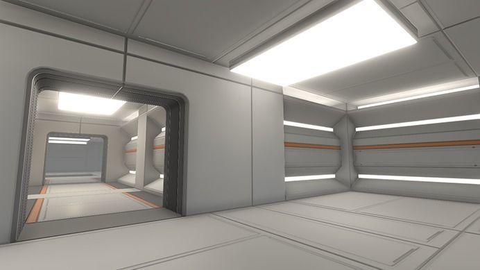 3D Scifi Kit Starter Kit Free low-poly 3D model_1