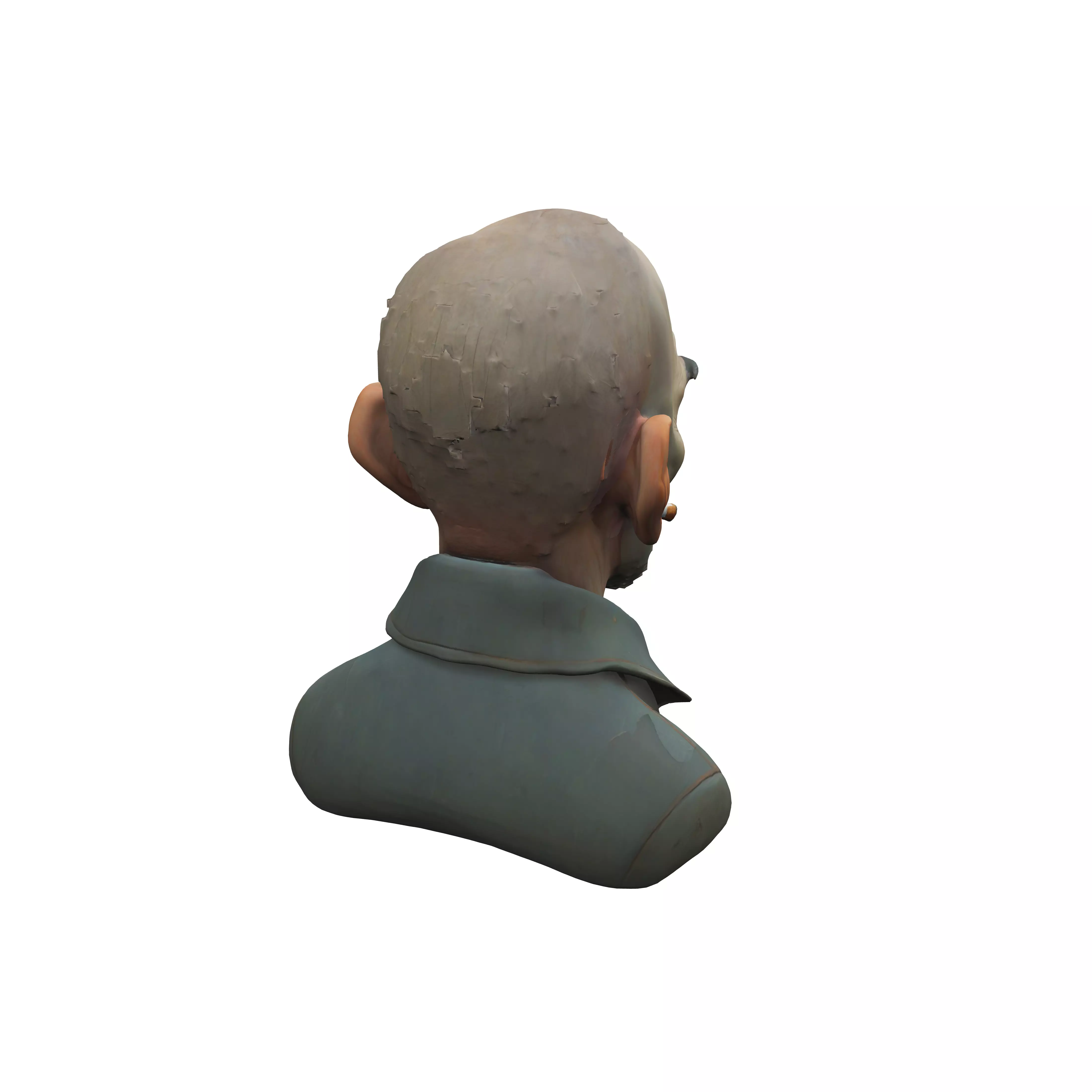 Grumpy Smoker 3D model