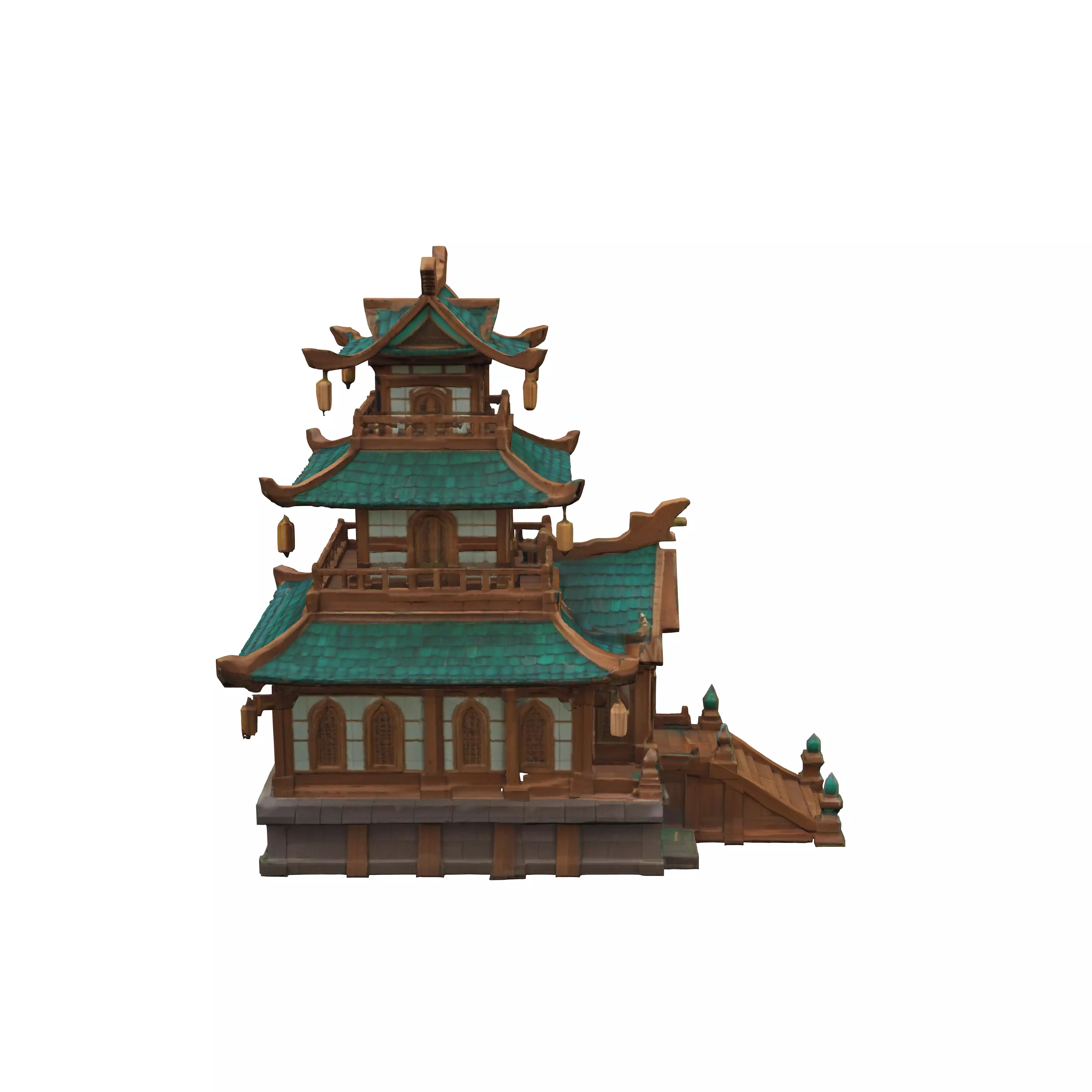 Monk Sanctuary 3D model