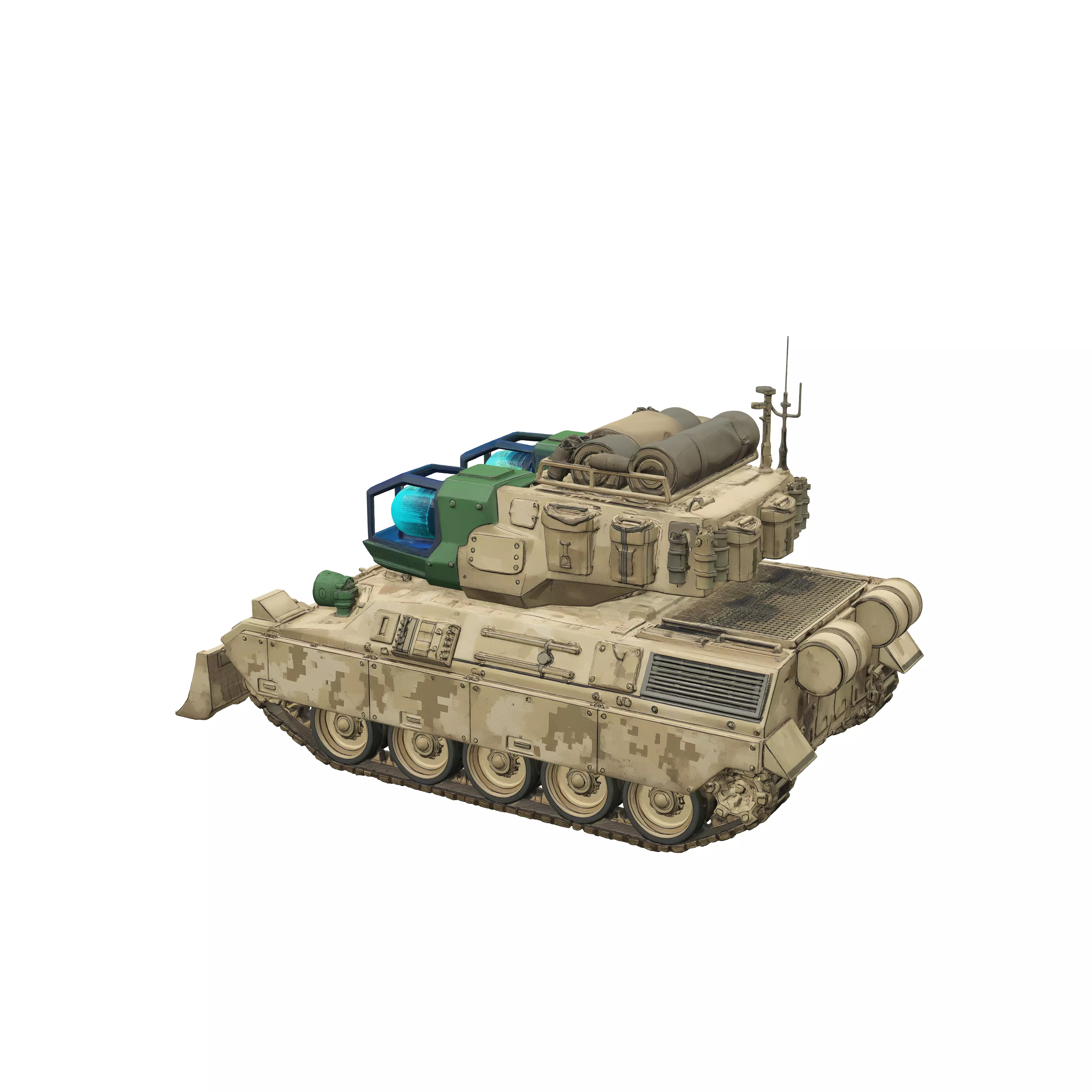 Desert Sentinel 3D model