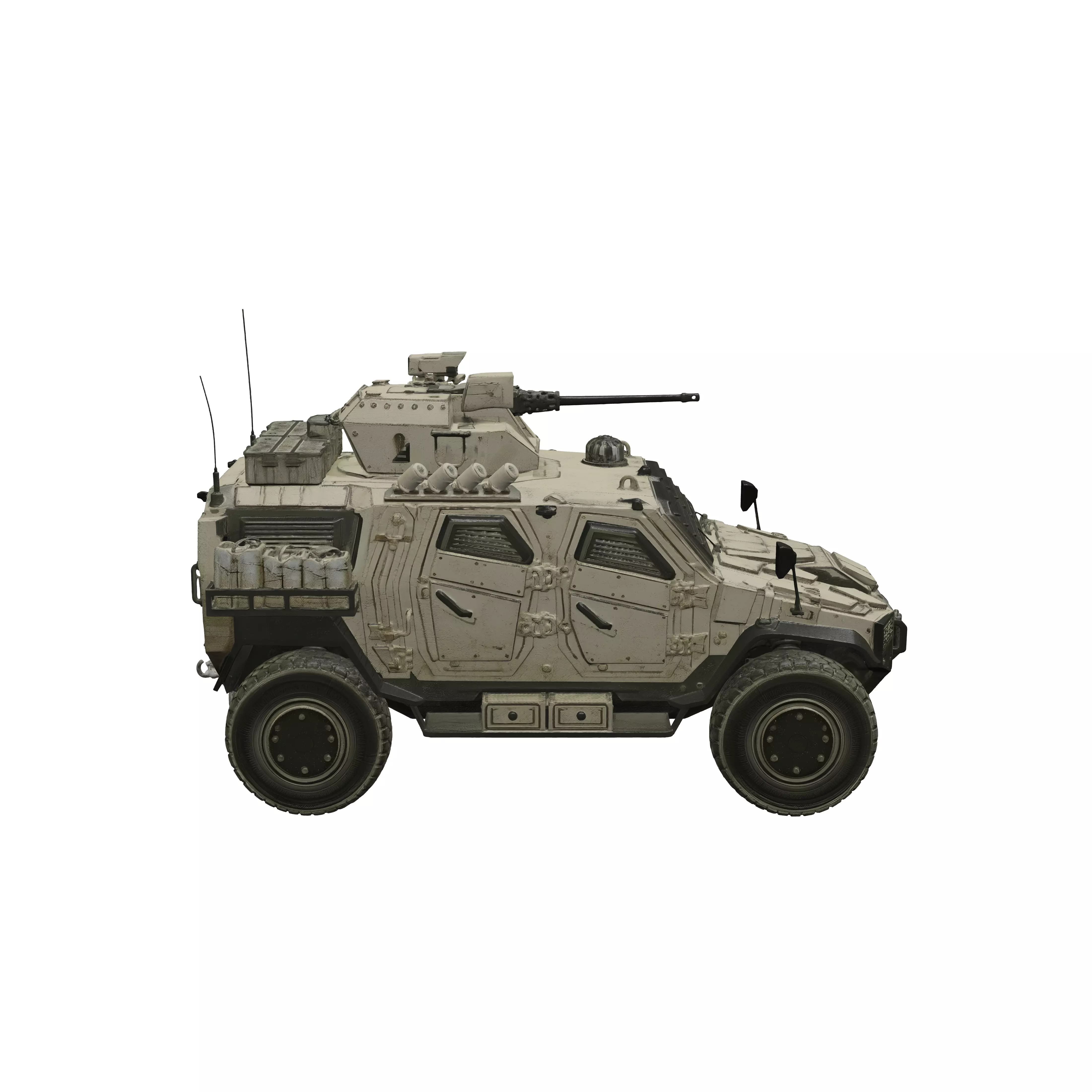 Desert Sentinel MRAP 3D model