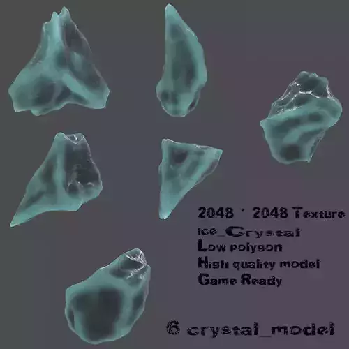 Crystal Set of rocks