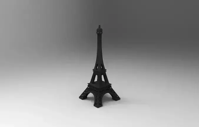 Eiffel Tower Free 3D print model