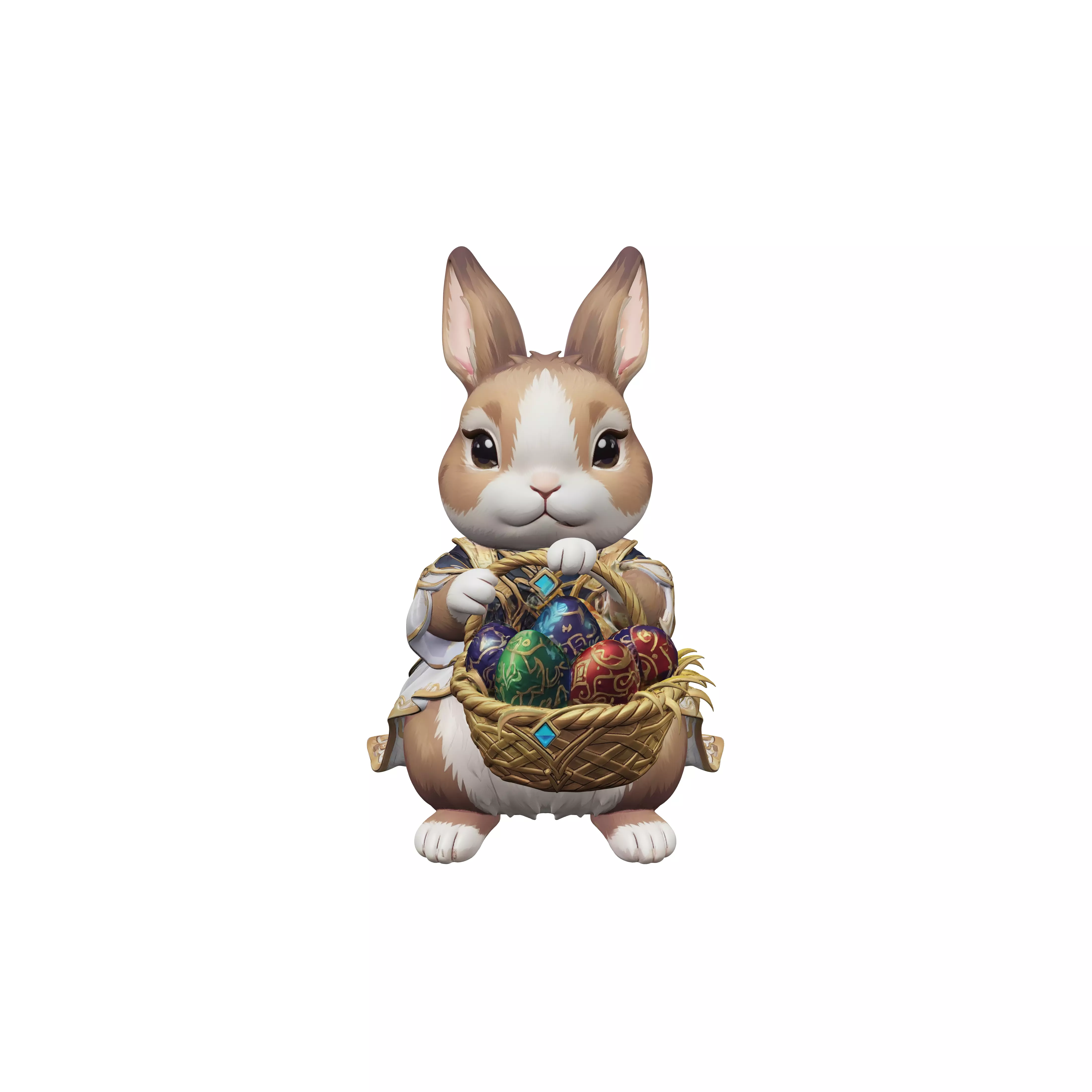 Easter bunny 3D model
