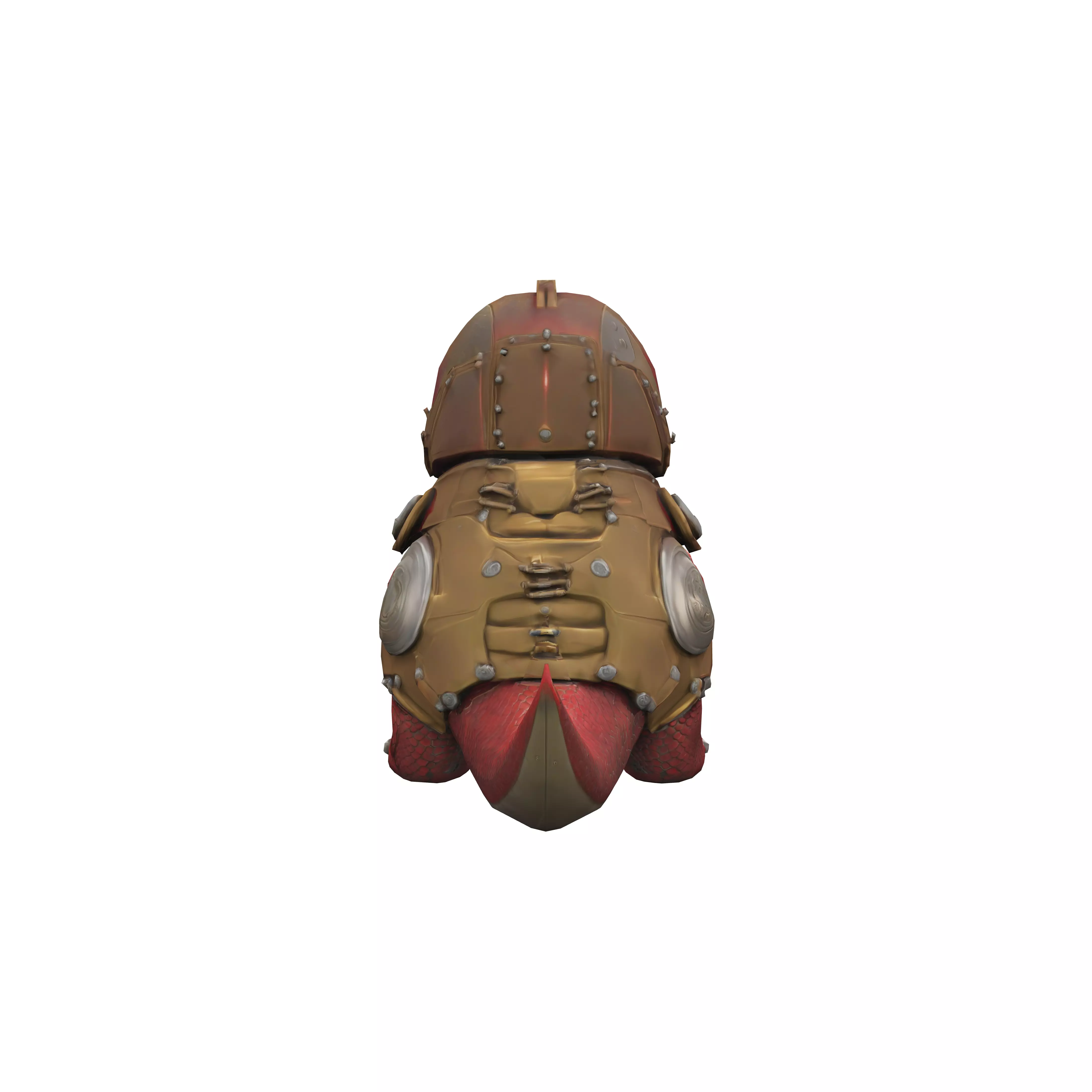 Steampunk Salamander 3D model