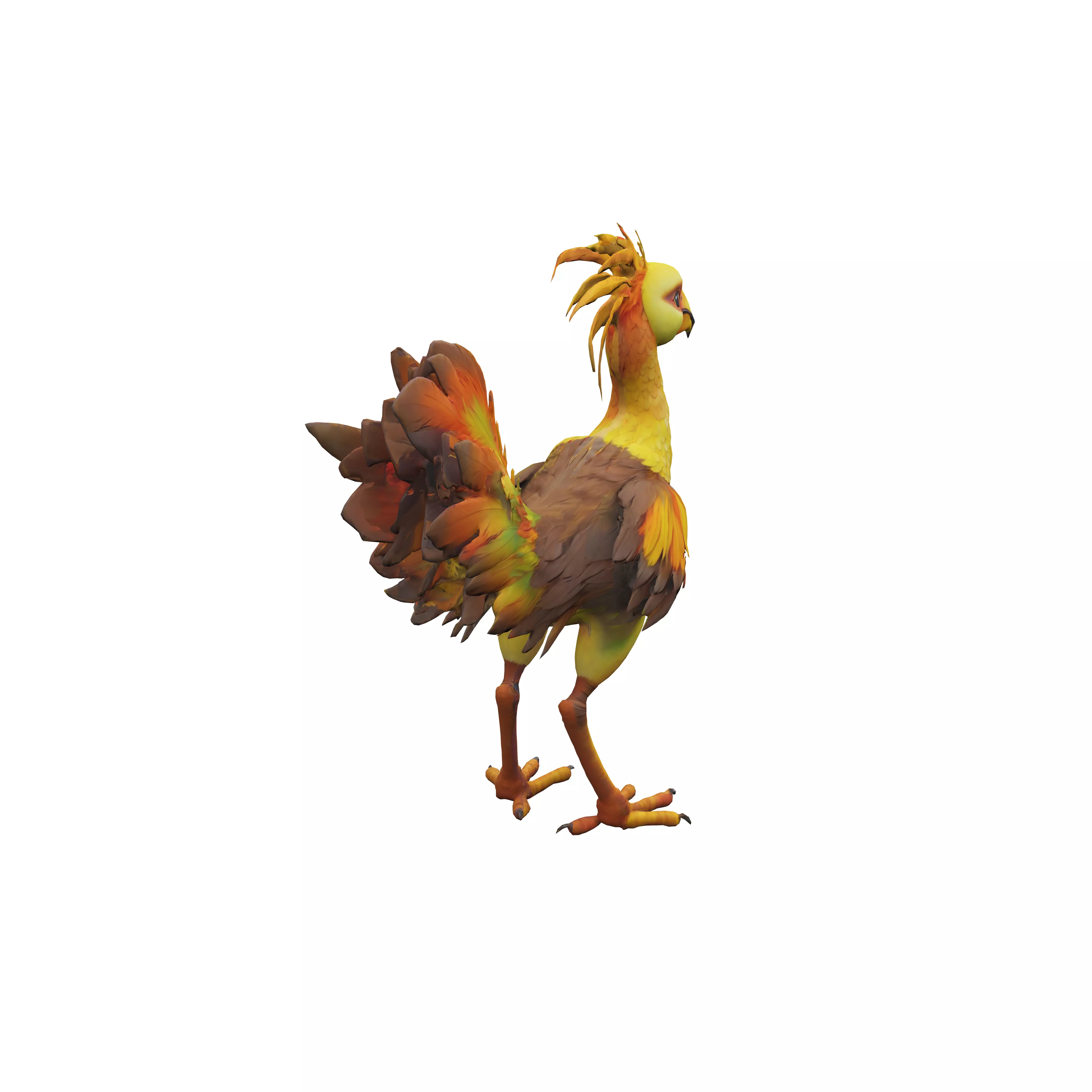 This Terrorbird but with much longer legs a short massive tai... 3D model