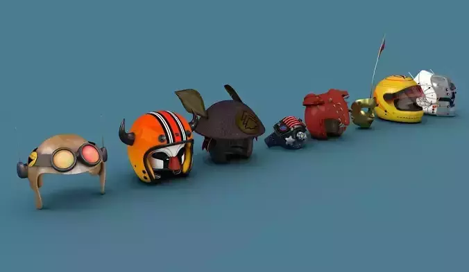 Helmet and Mask Set Vol2