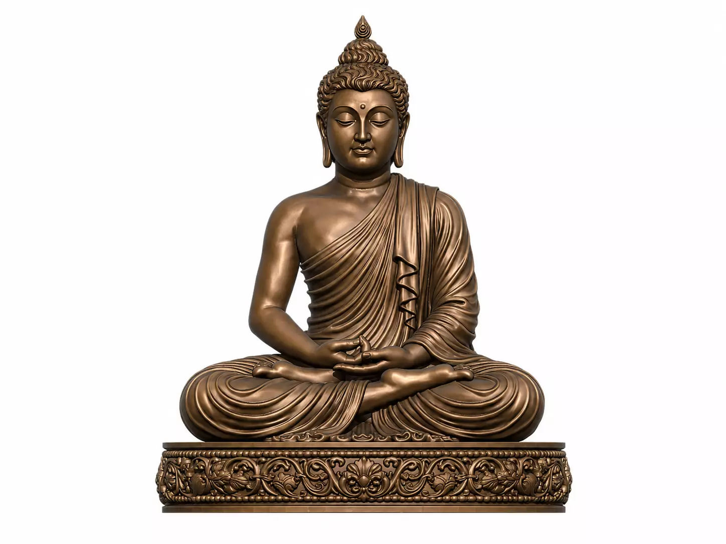 Buddha Meditating Buddha Lord Buddha 3D print model