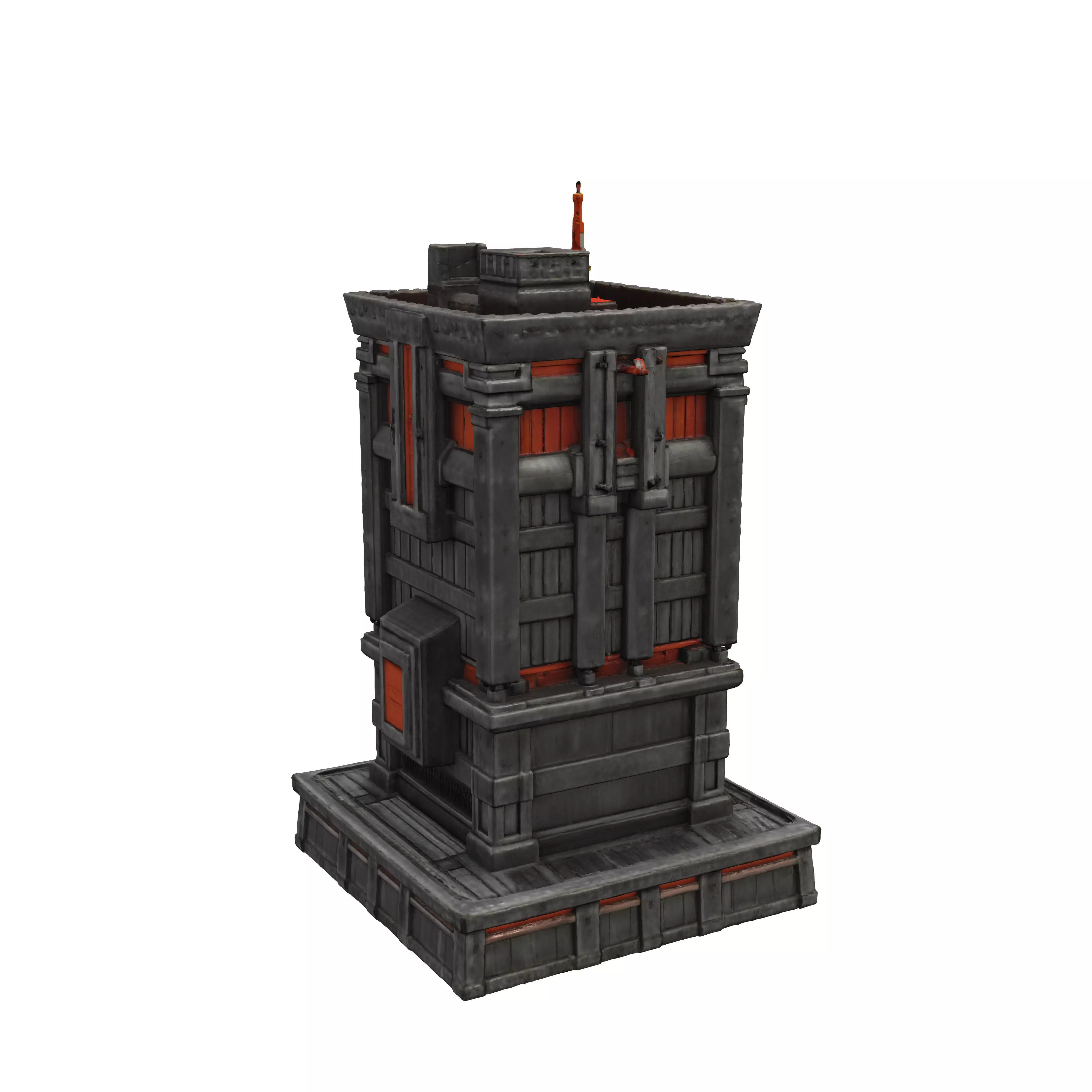 Fortress Sentinel 3D model