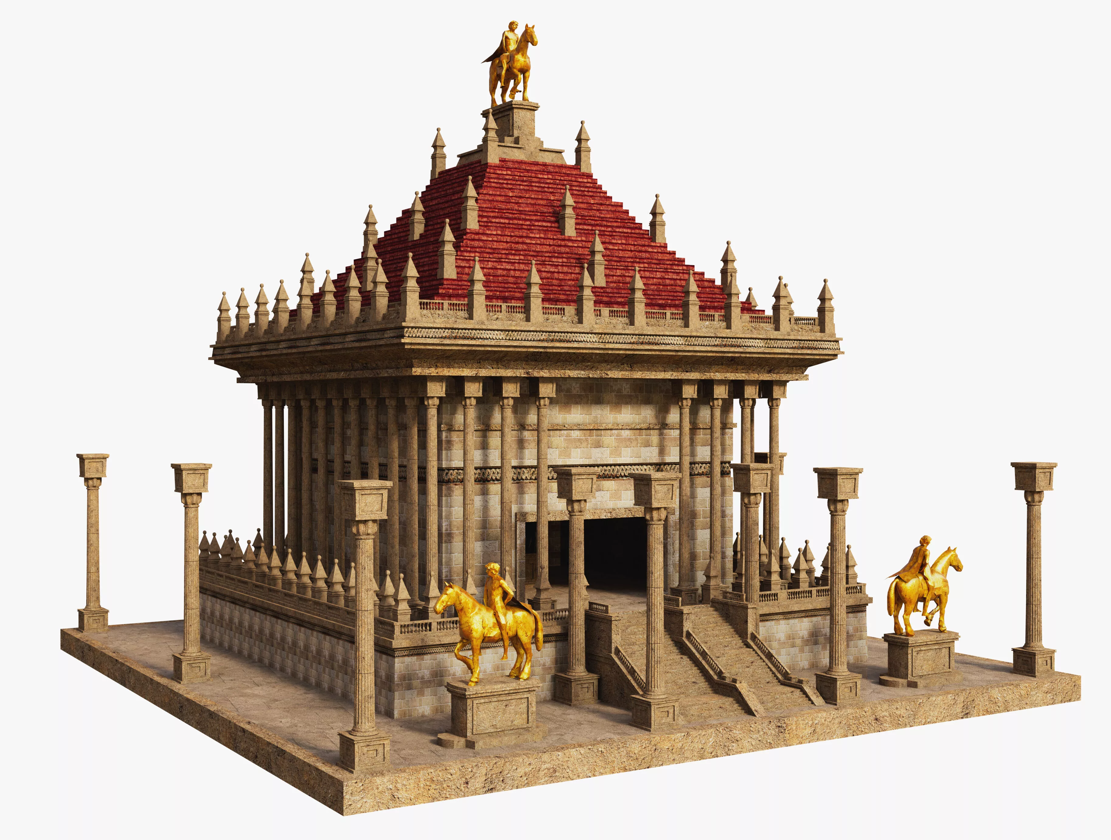 Ancient Temple 3D model