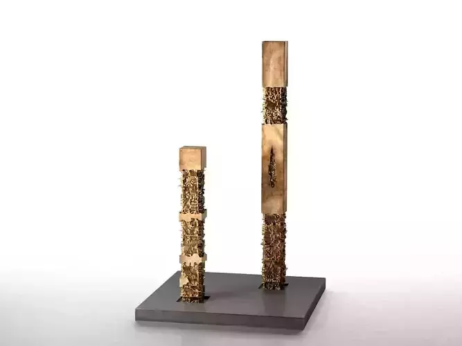 Pillars for Amaliehaven 3D model