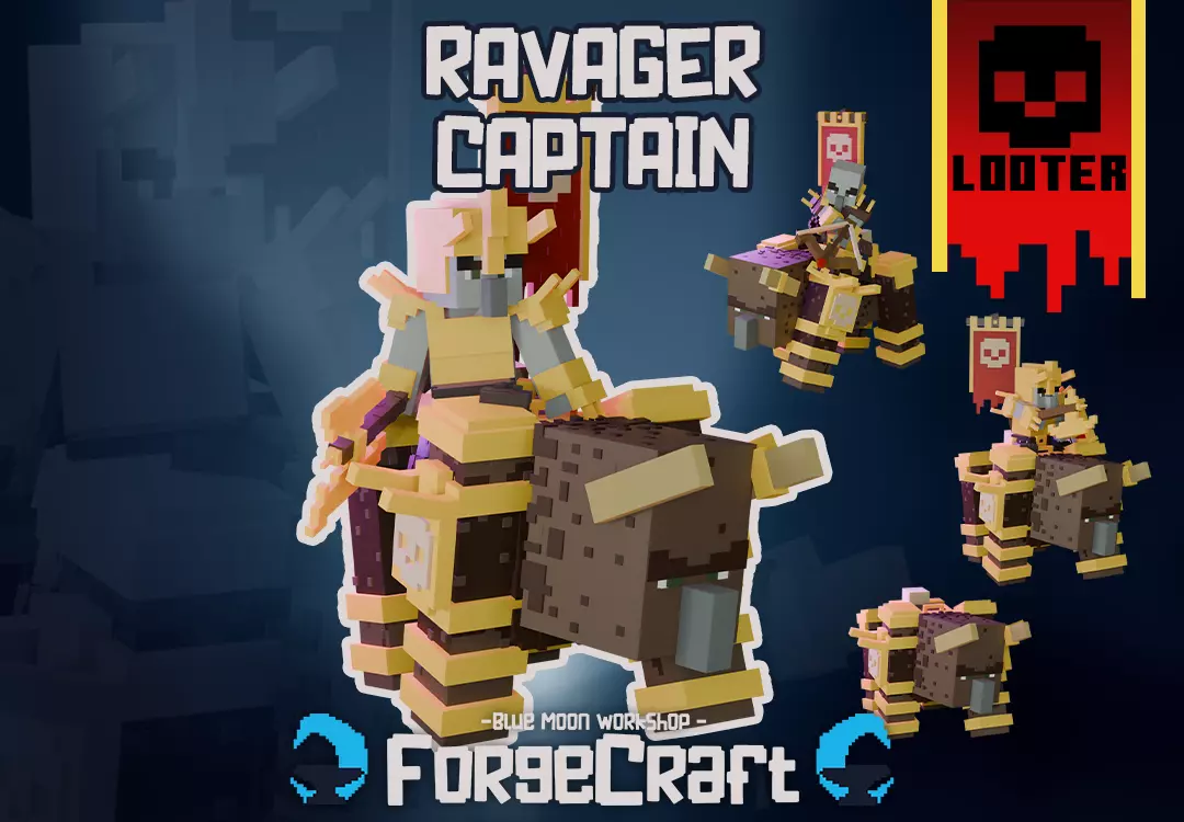 LOOTER RAVAGER CAPTAIN 3D print model