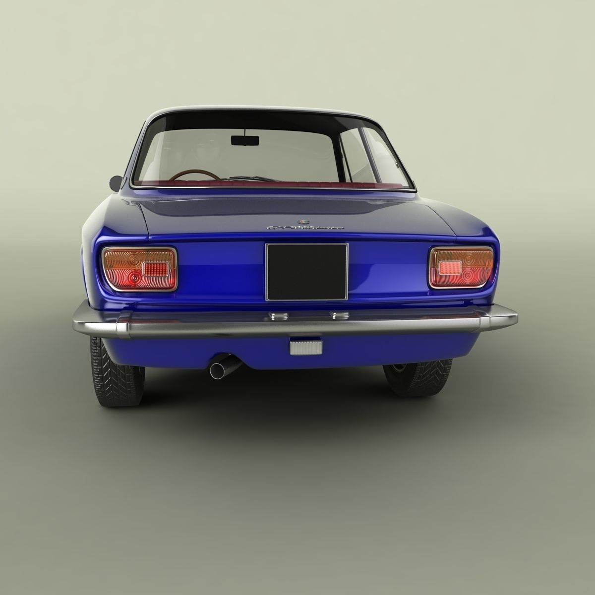 Alfa Romeo Giulia Sprint 1600 GT Junior 3D model_3