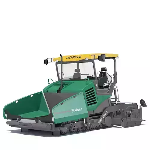 Asphalt Paver Vogele Super 2100 3i 3D model