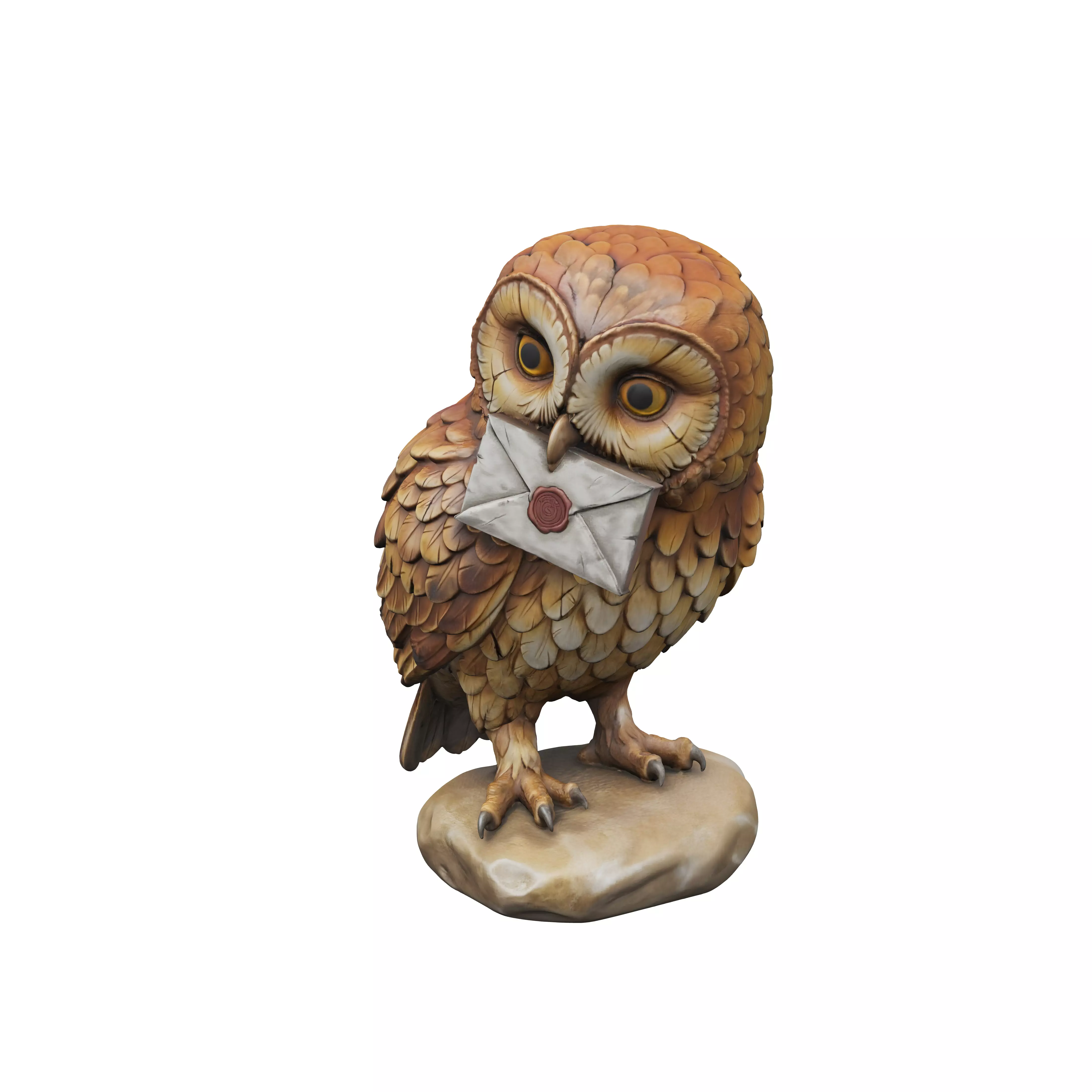 Owl Messenger 3D model