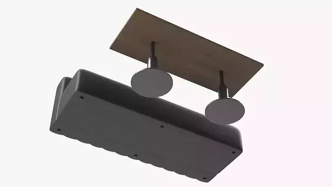Vegetarian Cafe 3D model 6