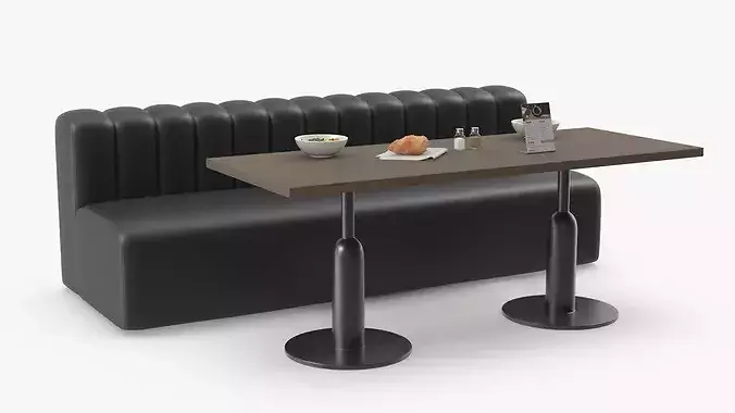 Vegetarian Cafe 3D model