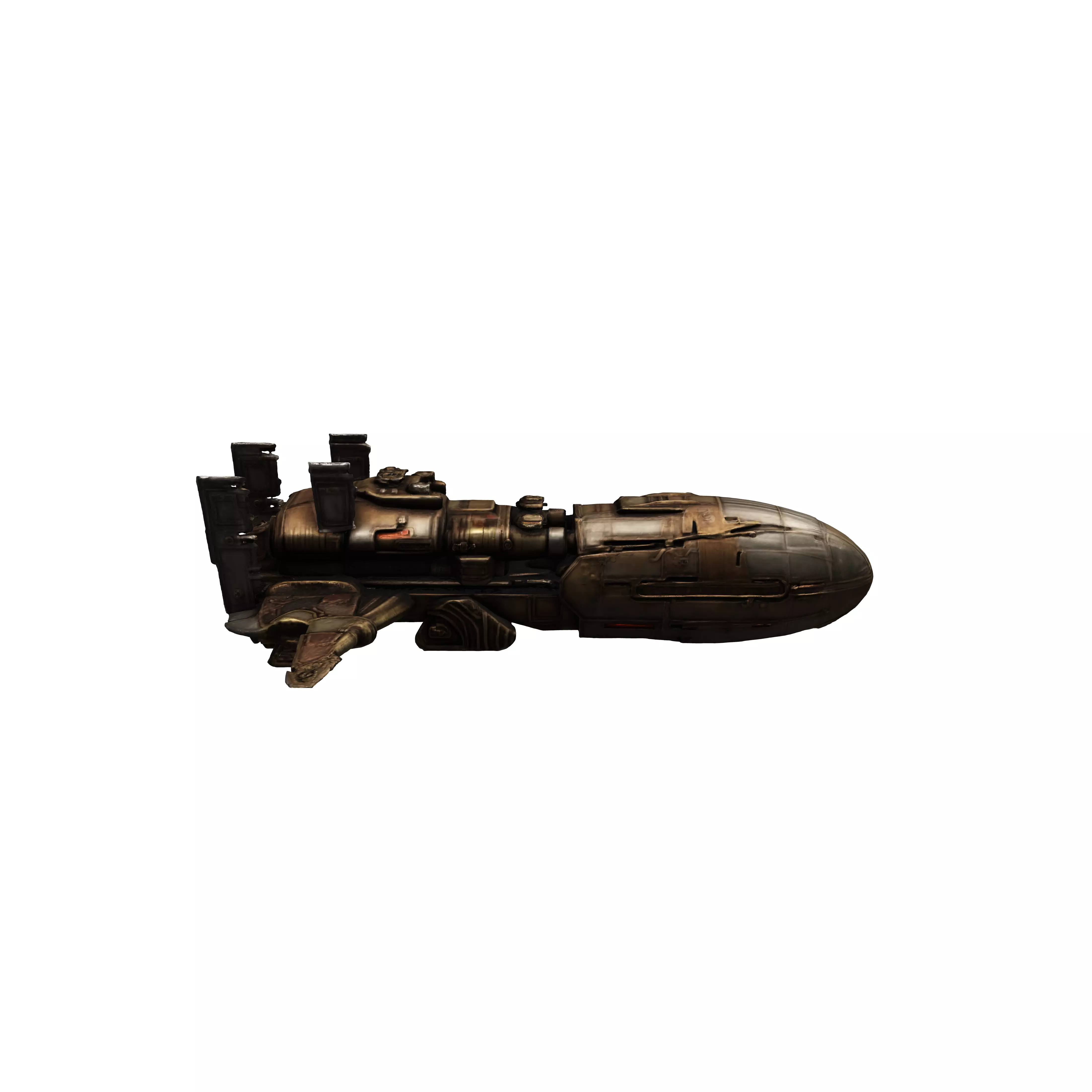 Streamlined Odyssey 3D model