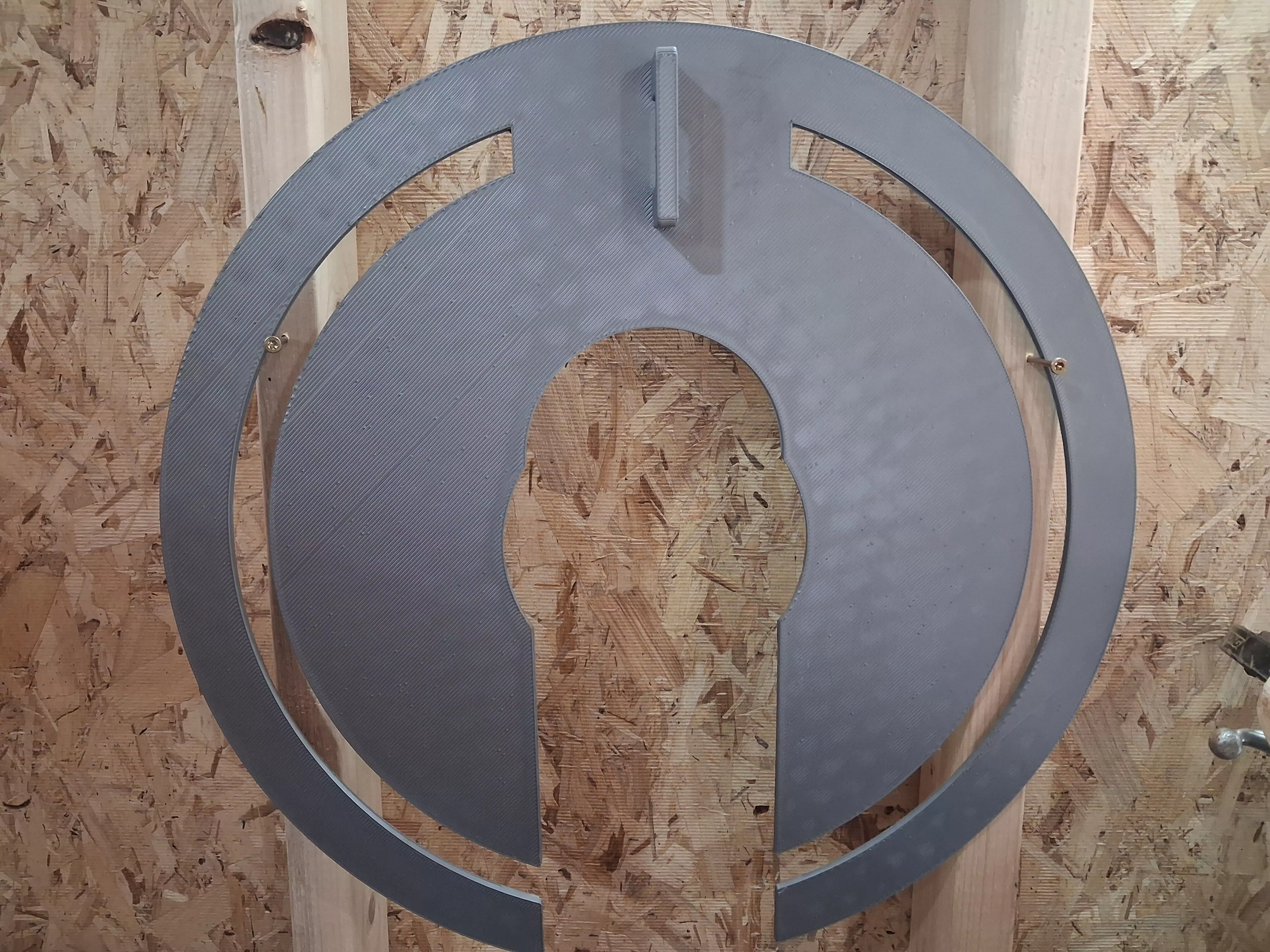 Dirt Bike Wheel Stencil 3D print model