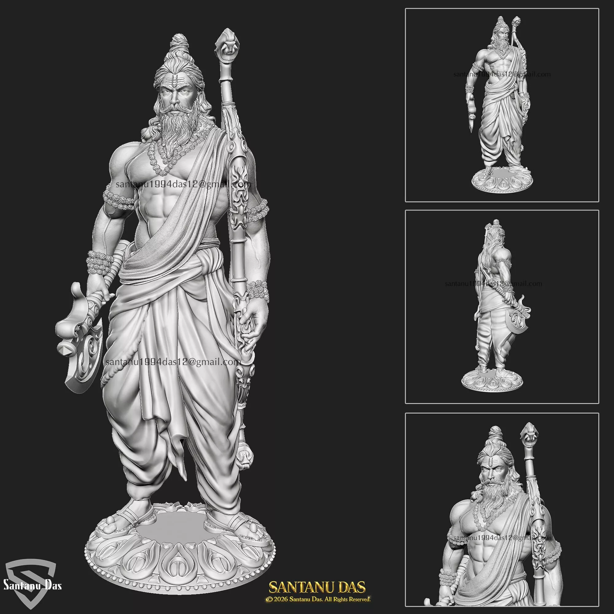 Poroshuram 3D print model