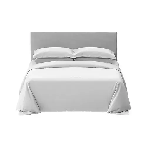 Simple Basic Bedroom Bed 3D model 3