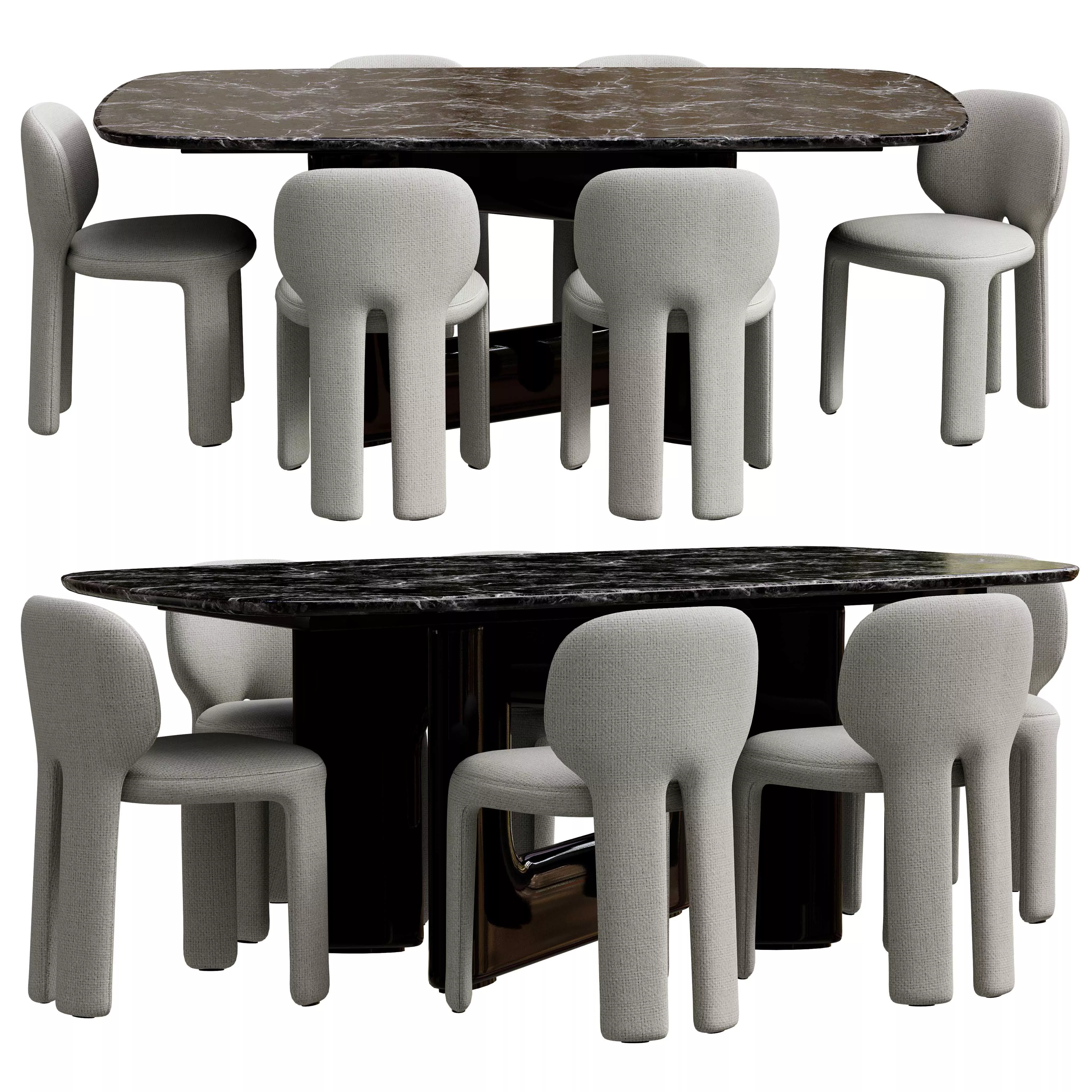 Liaison Table By Bonaldo 3D model