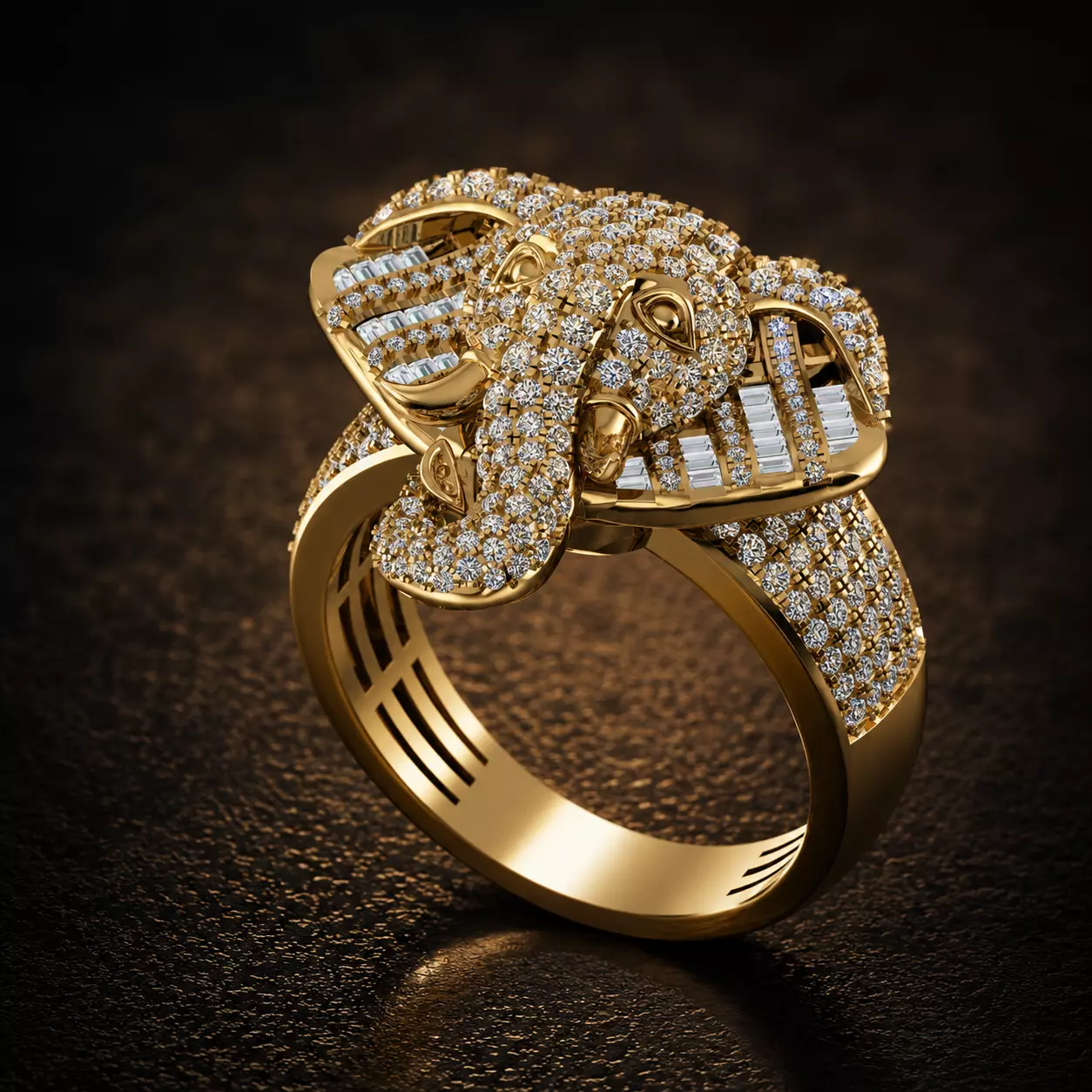 Elephant Ring 3D pint Model NOR0055 3D print model