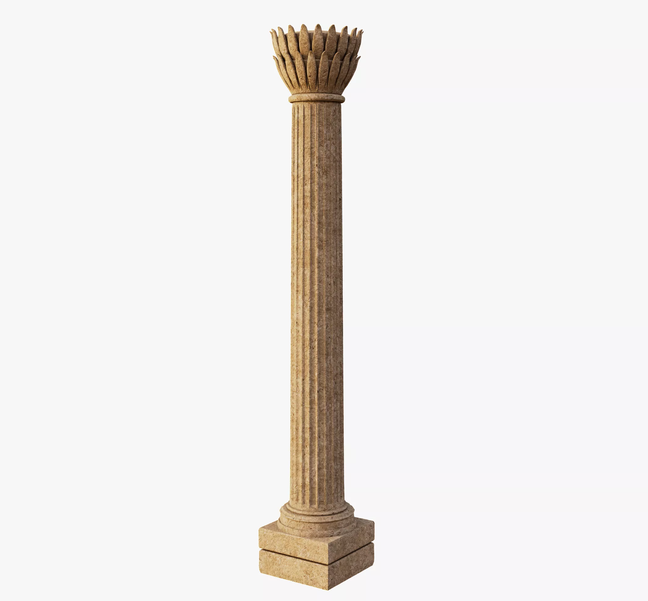 Classic Column Free 3D model
