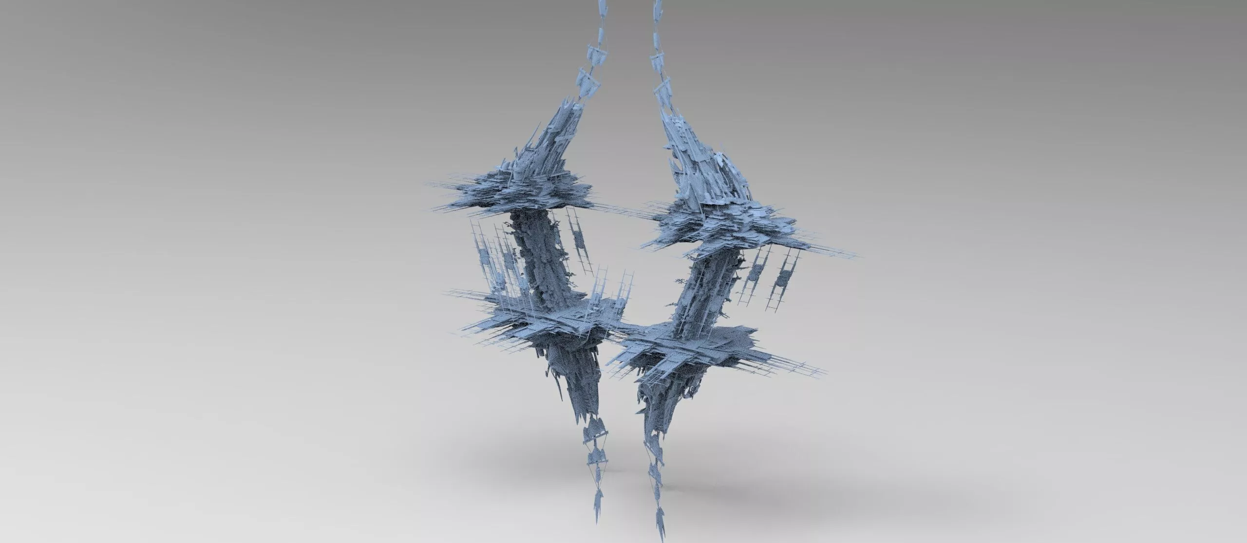 Skydome railbridge 2 3D model