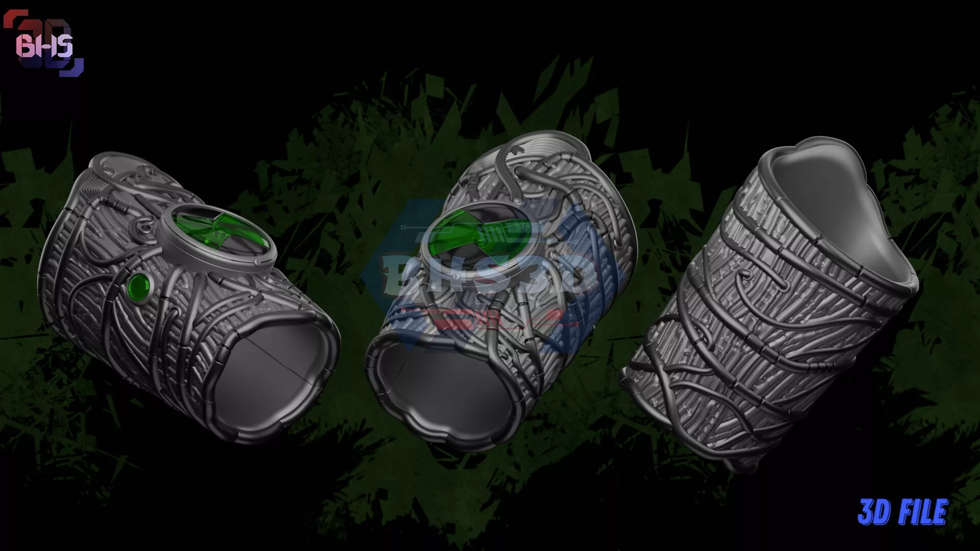 Omnitrix Ben 10 Dynamite 3D STL File 3D print model