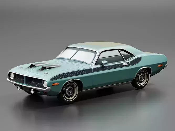 Plymouth Barracuda 1970 Muscle Car