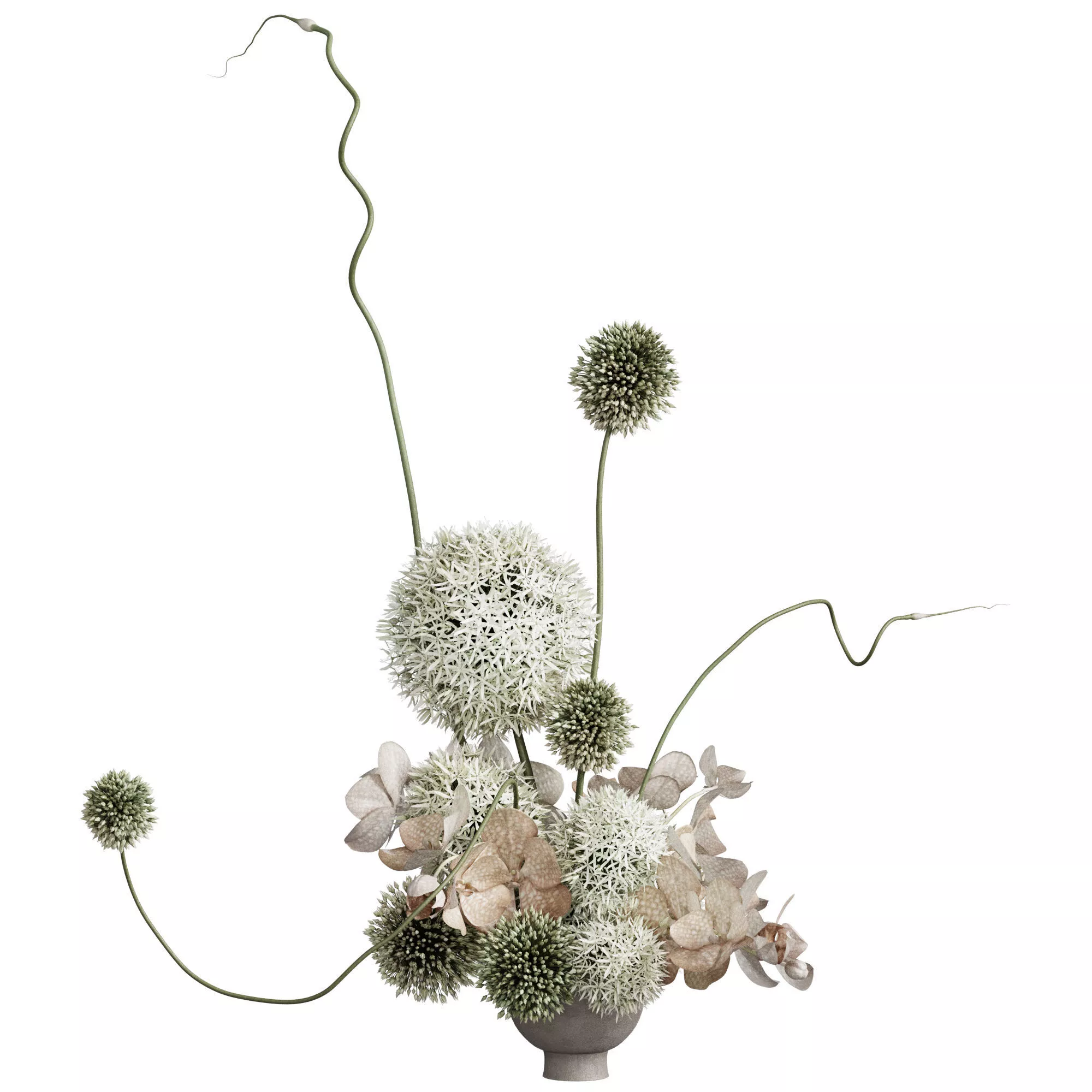 Flower In Vase 130 3D model