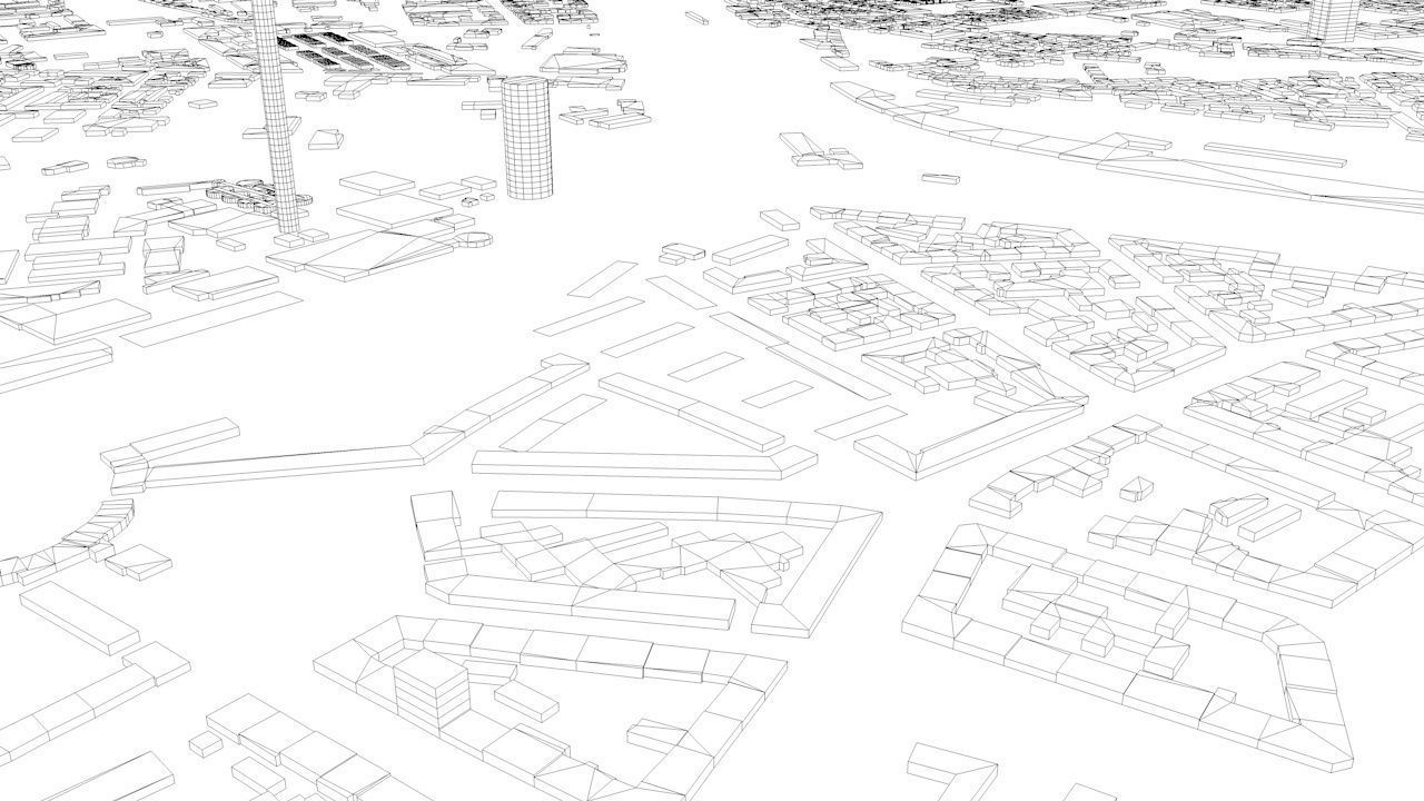 Nuremberg Streets and Buildings 3D model_10