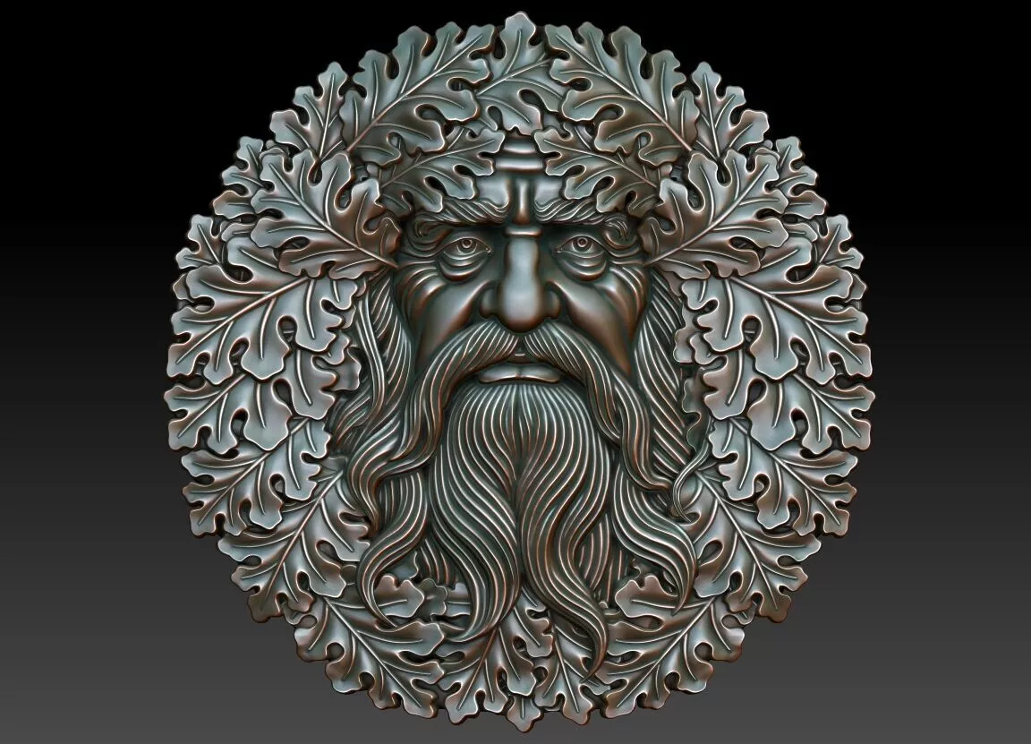 Greenman 17 3D print model