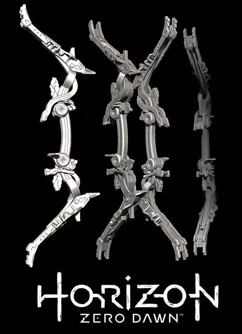 Aloy Bow From Horizon Zero Dawn game 3D print model
