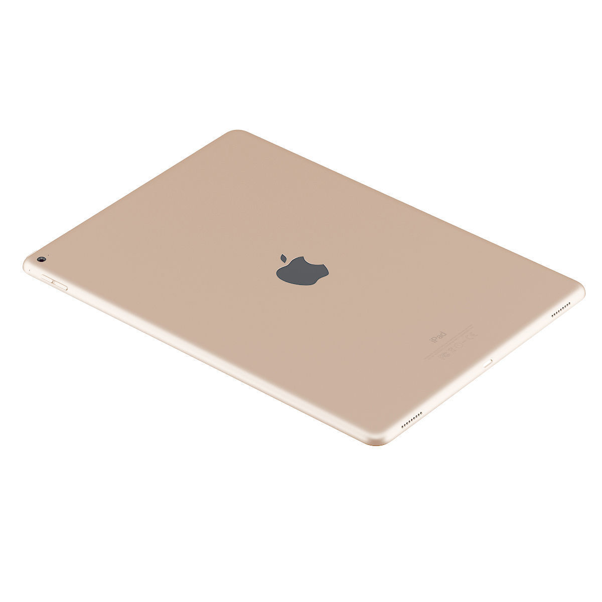 iPad Pro 13 Gold 3D model_2